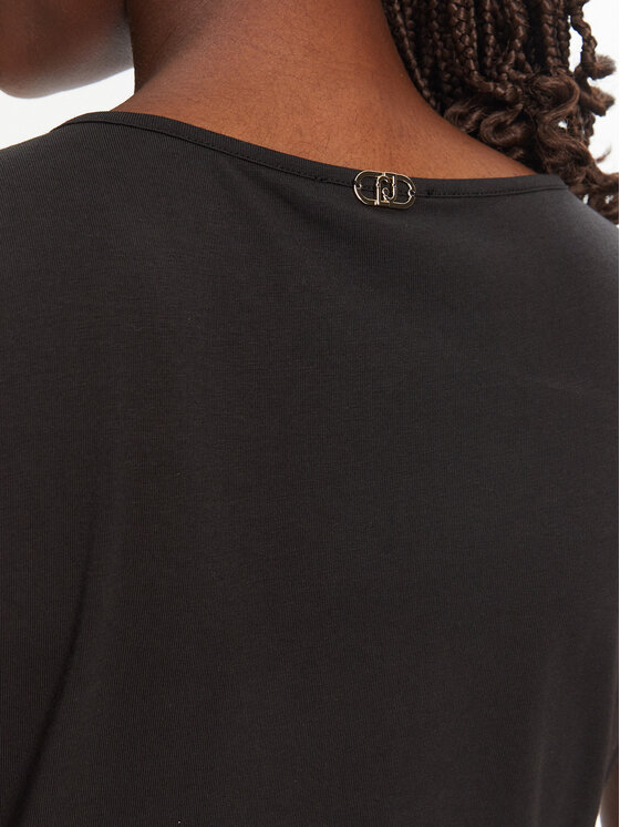 Liu Jo Liu Jo Літня сукня WA5166 T4853 Чорний Regular Fit