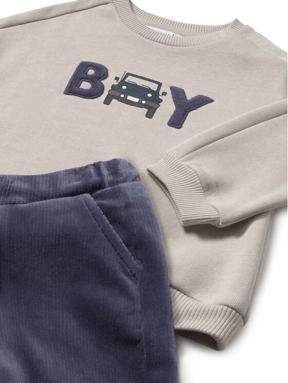 Mayoral Mayoral Dres 2513 Brązowy Regular Fit