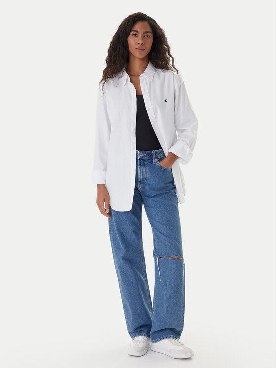 Calvin Klein Jeans Calvin Klein Jeans Farmer LV047E609G Sötétkék Straight Fit