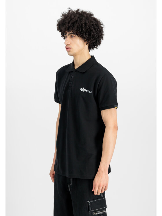 Alpha Industries Alpha Industries T-Shirt AI.106600-03-XXL Czarny Basic Fit
