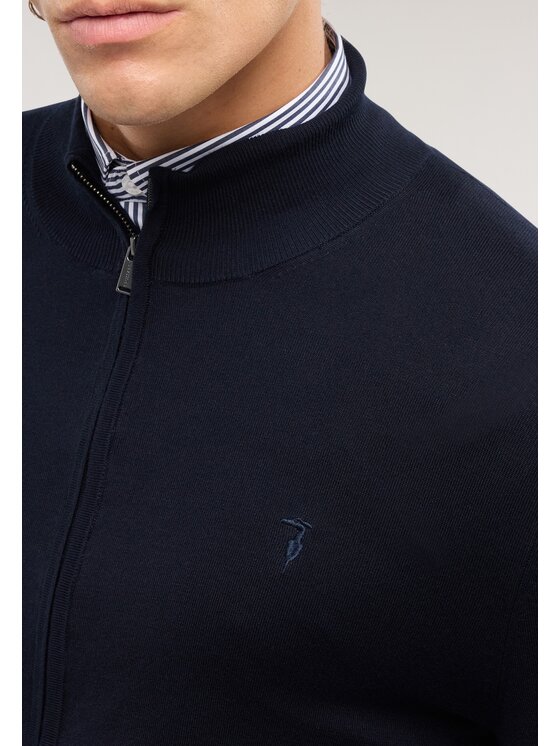 Trussardi Trussardi Kardigan M0188000085N0B1 Niebieski Regular Fit