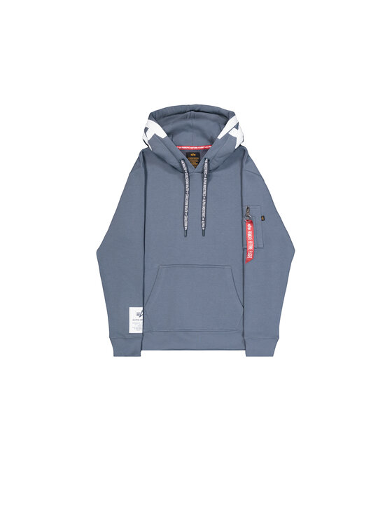 Alpha Industries Alpha Industries Bluza Alpha Hoodie Błękitny Regular Fit