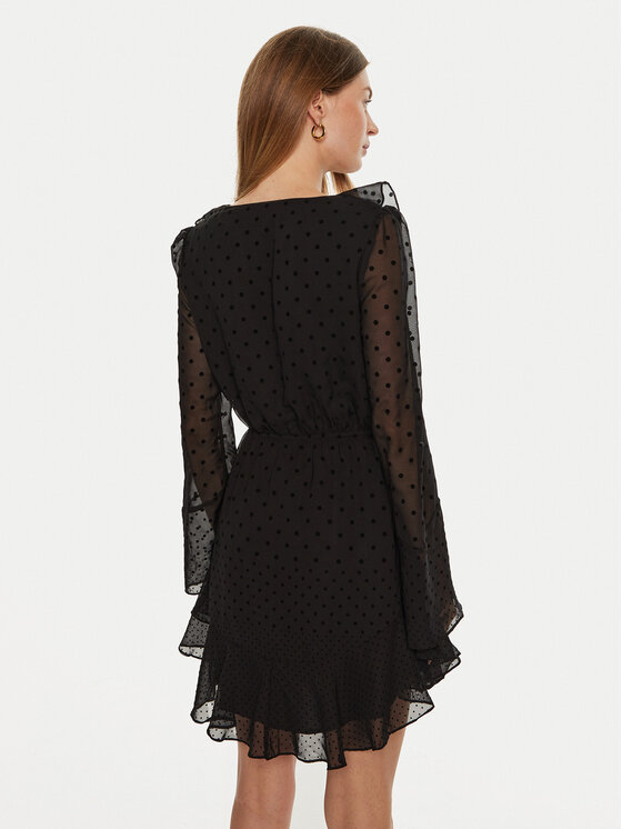 Guess Guess Повсякденна сукня Olympe W4BK38 WGLF0 Чорний Regular Fit