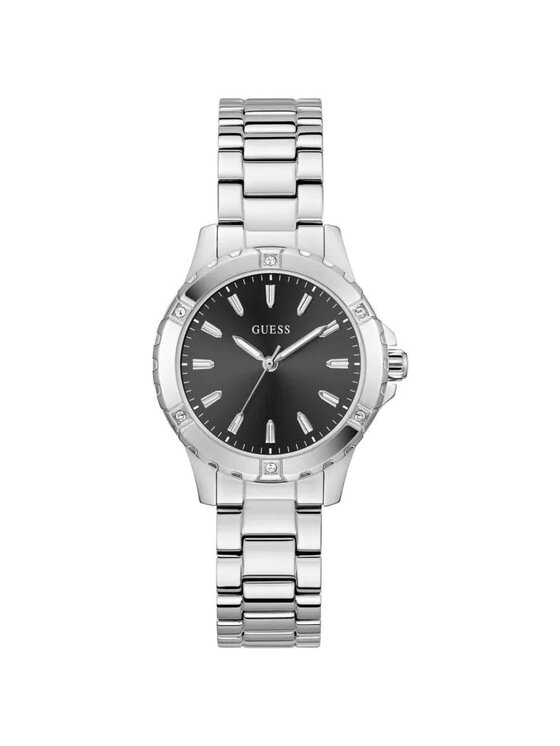 Guess Guess Hodinky GW0948L1 Strieborná
