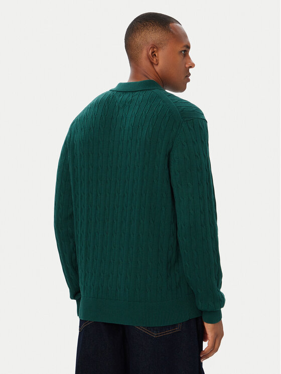 Tommy Hilfiger Tommy Hilfiger Džemper Classic MW0MW41955 Tamno zelena Regular Fit