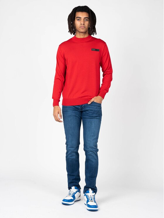 Sweter Plein Sport, Rozmiar XL, Czerwony, MLPS90352