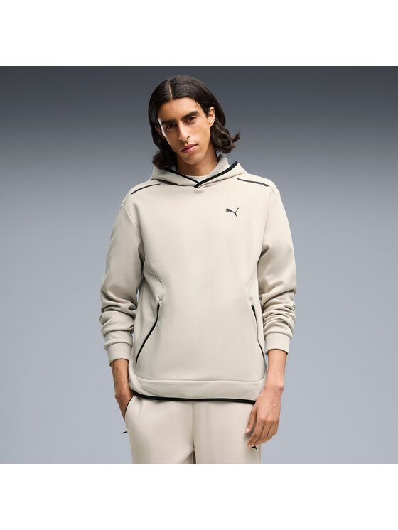 Puma Puma Bluza 636745 Beżowy Regular Fit