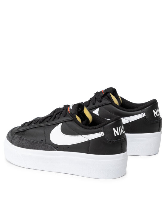 Black platform nike online