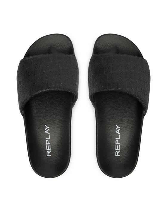 REPLAY REPLAY Шльопанці GWF1B .000.C0060S Чорний