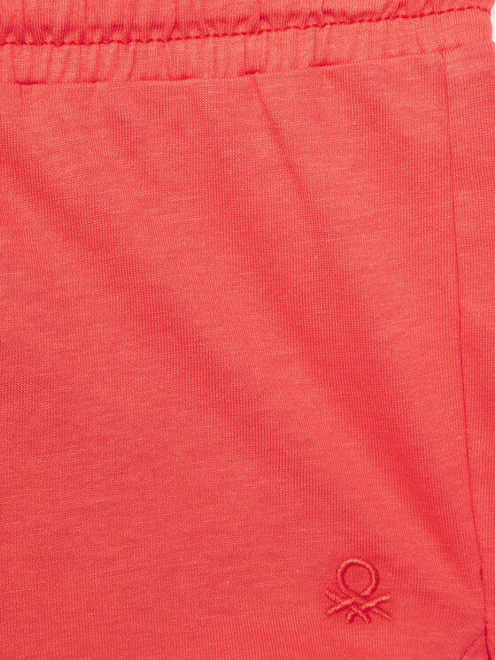 United Colors Of Benetton United Colors Of Benetton Szorty sportowe 3I1XG900N Czerwony Regular Fit