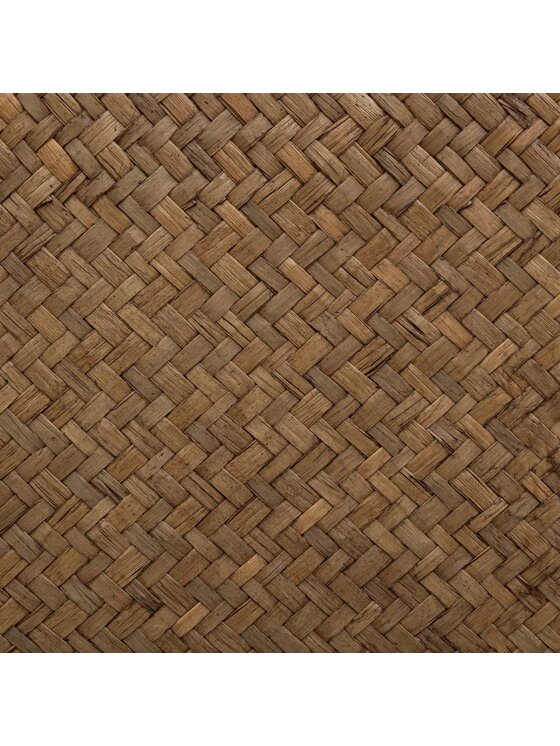 MIAhome MIAhome Pojemnik Stojak na butelki z trawy morskiej 37x30x20 cm Brązowy