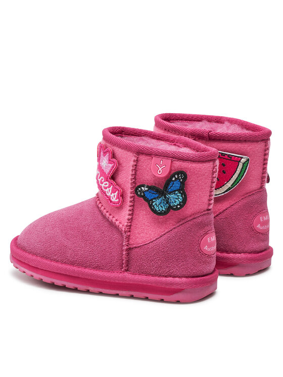 EMU Australia EMU Australia Cizme de zăpadă Wallaby Mini Play K12748 Roz