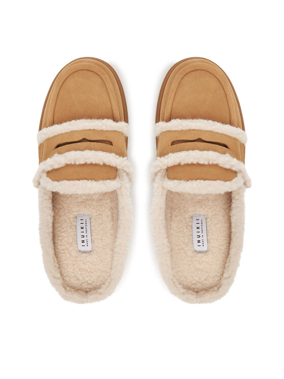 Inuikii Inuikii Klapki Mule Wool 1004.017.0011 Beżowy