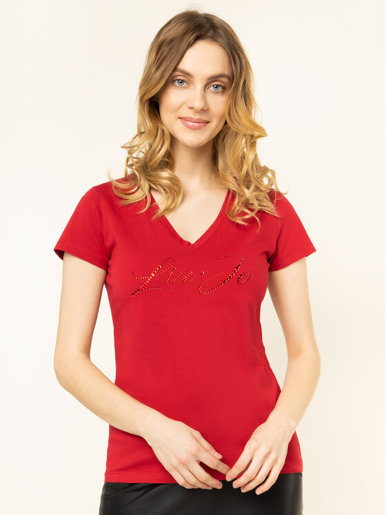 Liu Jo Liu Jo T-Shirt WA0324 J5703 Rot Regular Fit