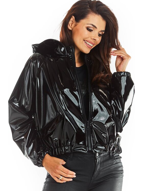 Awama Awama Giacca da donna A380 Nero Basic Fit