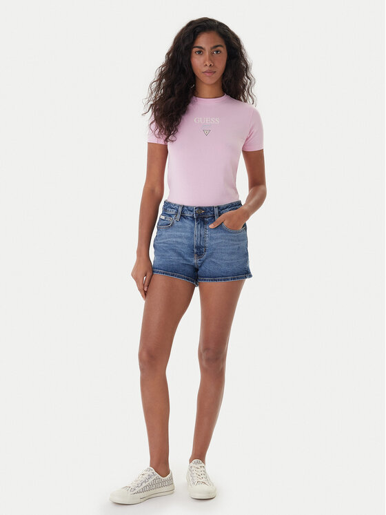 Guess Jeans Guess Jeans Farmer rövidnadrág W5YD0Y D5R11 Kék Regular Fit