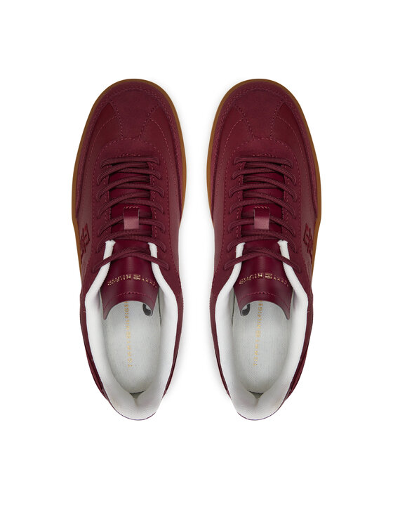 Tommy Hilfiger Tommy Hilfiger Sneakers Heritage FW0FW08186 Dunkelrot