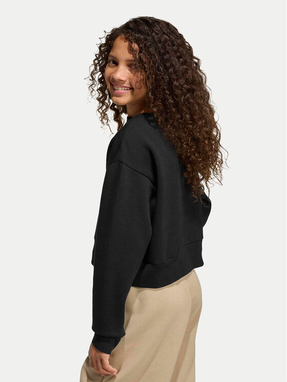 adidas adidas Majica dugih rukava KE2380 Crna Loose Fit