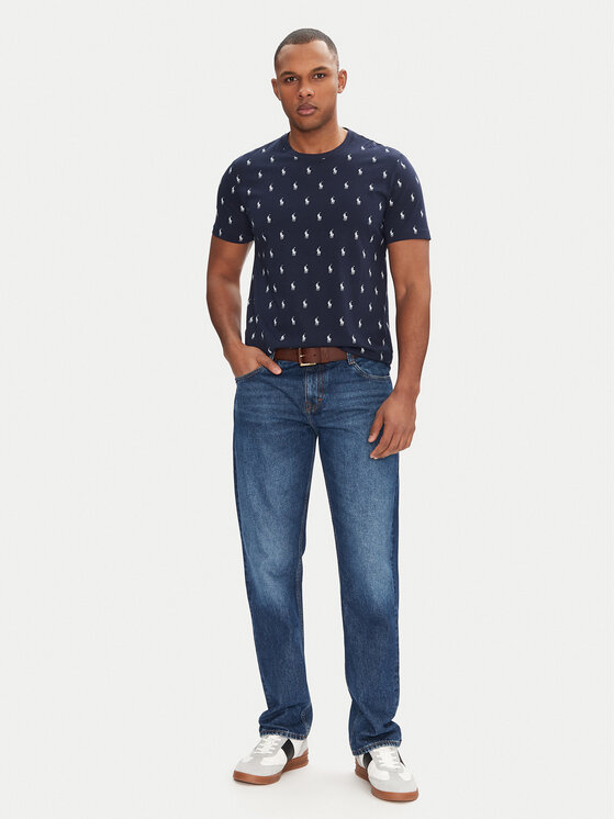 Polo Ralph Lauren Polo Ralph Lauren Majica 714899612006 Mornarsko modra Regular Fit