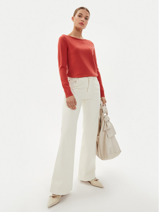 Tommy Hilfiger Tommy Hilfiger Пуловер WW0WW40099 Червен Regular Fit