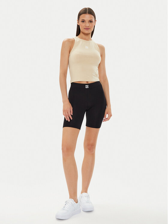HUGO Hugo Топ 50514859 Бежевий Slim Fit