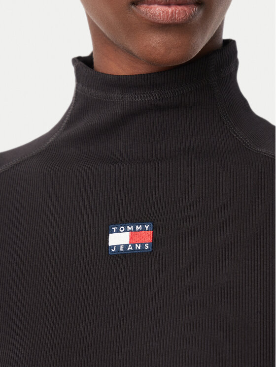 Tommy Jeans Tommy Jeans Поло DW0DW23251 Черен Slim Fit
