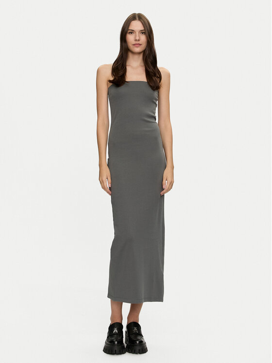Brave Soul Brave Soul Kleid für den Alltag LDRJ-149PAIGE Grau Regular Fit