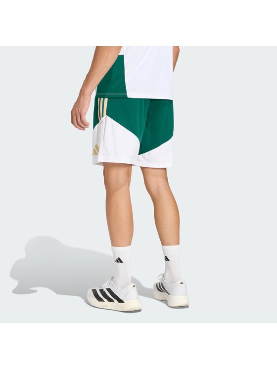 adidas adidas Szorty sportowe 162069 Zielony Regular Fit
