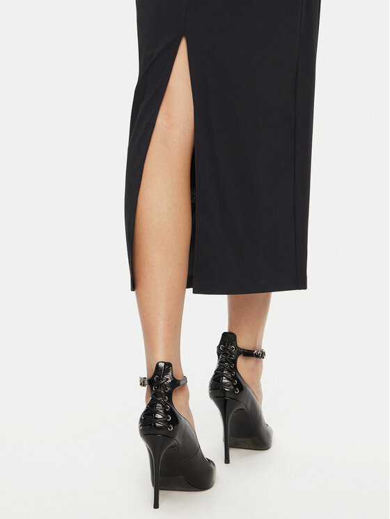 Patrizia Pepe Patrizia Pepe Φόρεμα κοκτέιλ 8A1427/JZ26-K103 Μαύρο Regular Fit