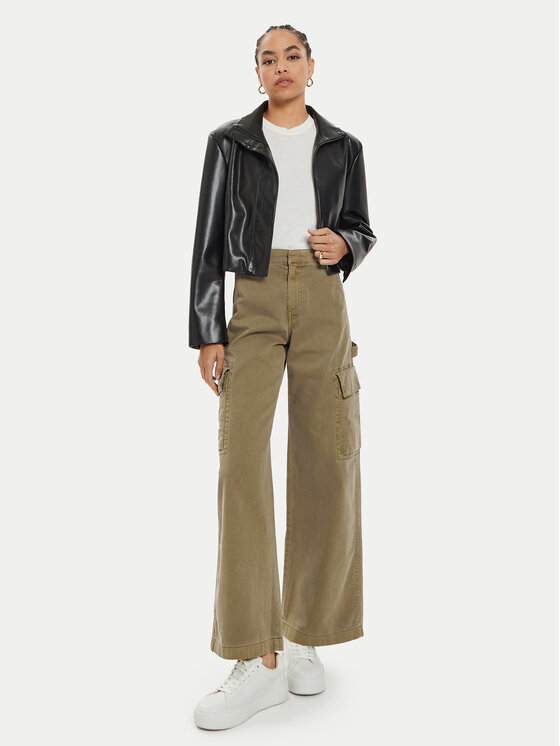 Gap Gap Hlače iz tkanine 518140-02 Rjava Baggy Fit