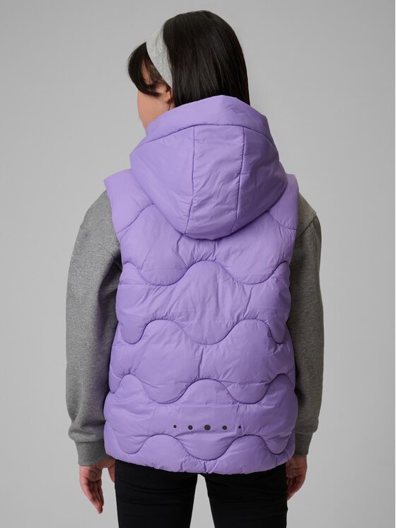 4F 4F Gilet 4FJRSS26TVJAF355-51S Viola Regular Fit