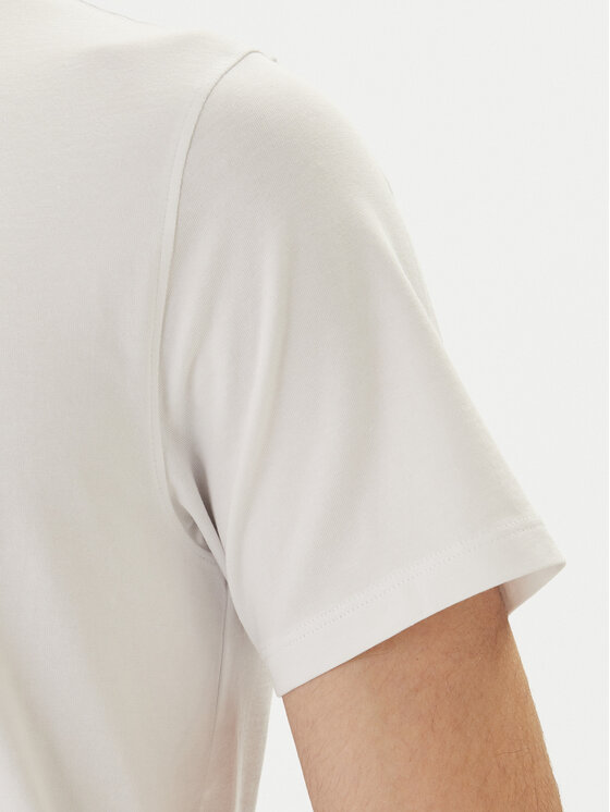 Guess Guess Tricou M4GI70 KC9X0 Alb Slim Fit
