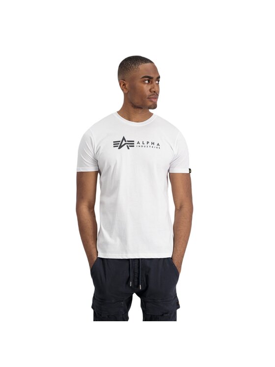 Alpha Industries Alpha Industries Komplet 2 t-shirtów AI.118534-09-XXL Biały Basic Fit