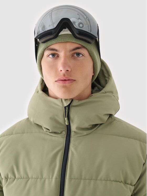 4F 4F Kurtka narciarska 4FWAW24TTJAM580-43S Zielony Regular Fit