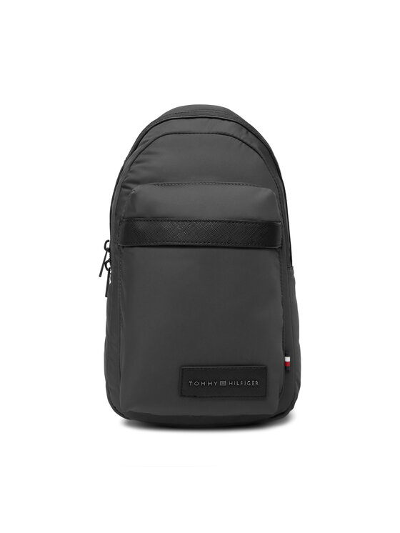 Tommy Hilfiger Tommy Hilfiger Плоска сумка Th Repreve Slingpack AM0AM14026 Сірий