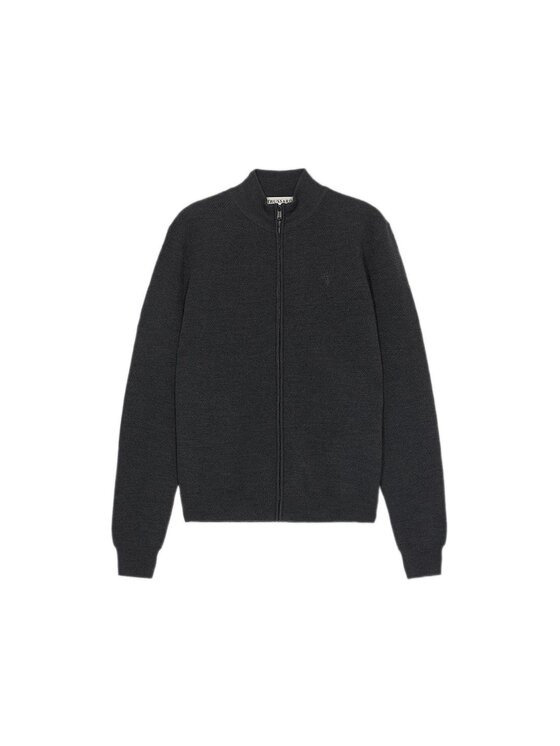 Trussardi Trussardi Cardigan M0238000025N013 Grigio Regular Fit