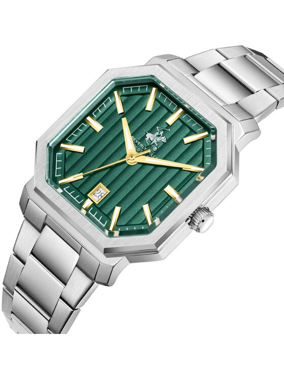 Beverly Hills Polo Club Beverly Hills Polo Club Zegarek BP3793X.370 Zielony