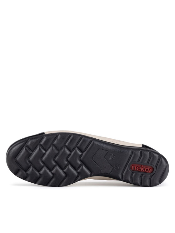 Rieker Rieker Baleriny L9351-80 Beżowy