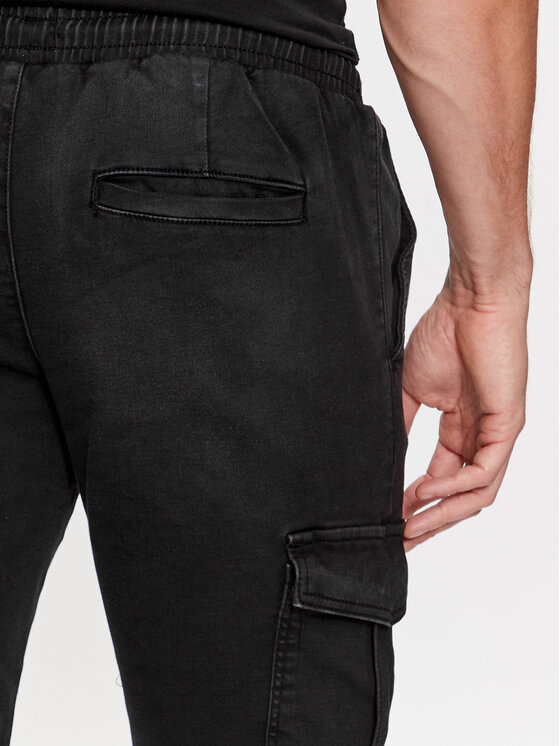 Only & Sons Only & Sons Pantaloni di tessuto 22027398 Nero Regular Fit