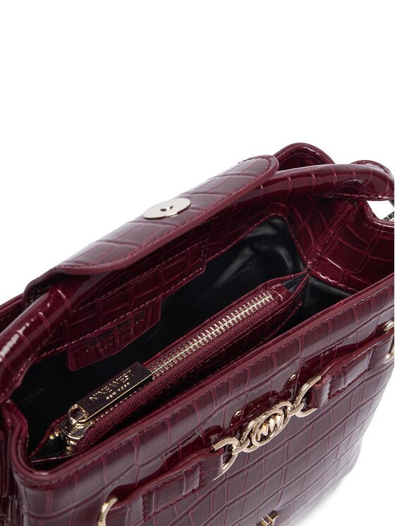 Nine West Nine West Torbica EO-CITY GRACE-LDA9420 CROCO Tamno crvena