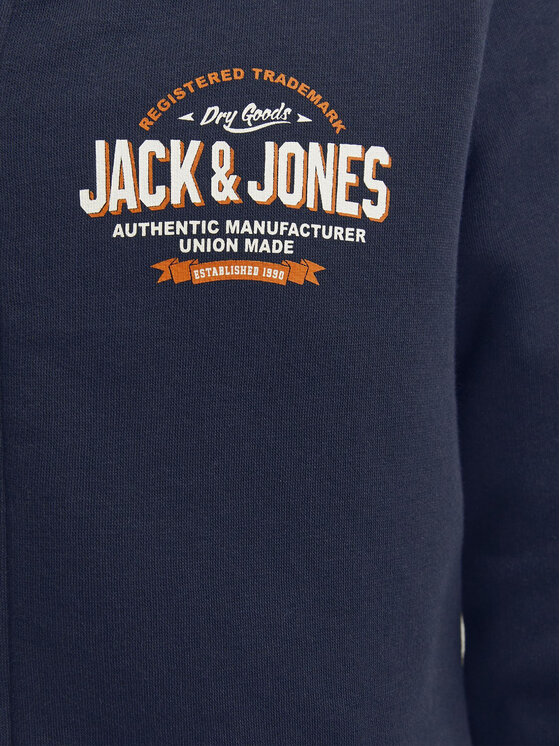 Jack&Jones Junior Jack&Jones Junior Jopa Logo 12258858 Mornarsko modra Regular Fit