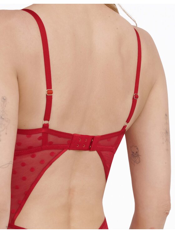 Esotiq Esotiq Body 41218-33X Czerwony