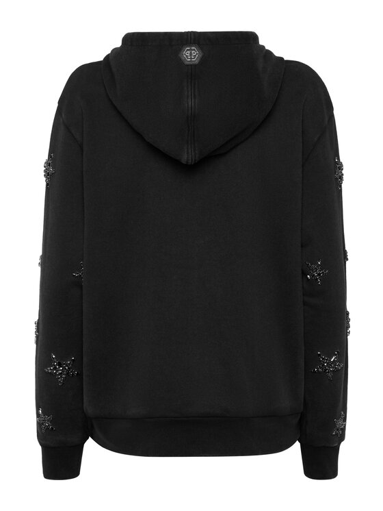 PHILIPP PLEIN PHILIPP PLEIN Bluza 28049 Czarny Regular Fit