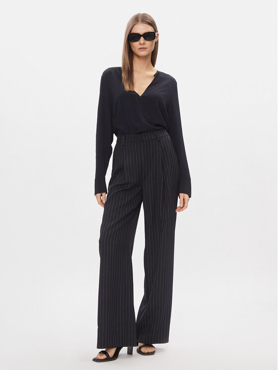 Tommy Hilfiger Tommy Hilfiger Majica WW0WW40529 Tamnoplava Relaxed Fit
