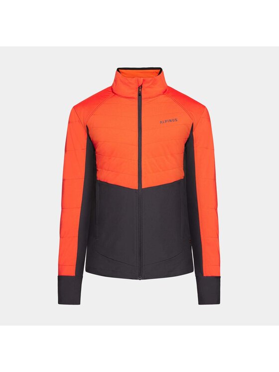 Alpinus Alpinus Kurtka outdoor Brazeau Pomarańczowy Regular Fit