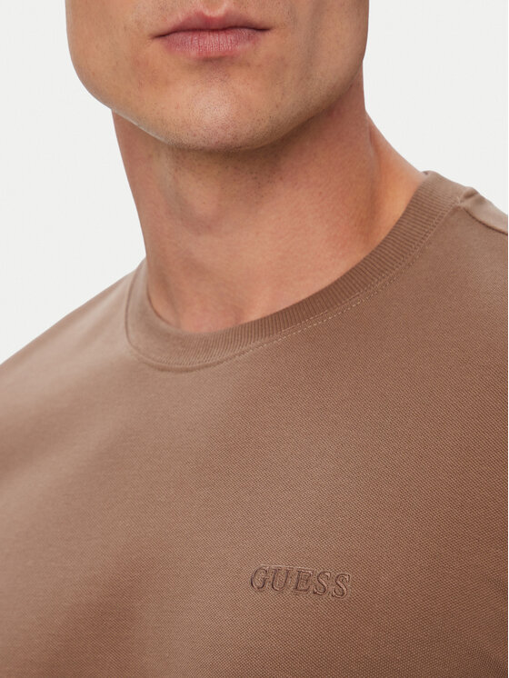 Guess Guess Majica Z6YI23 K5025 Rjava Regular Fit