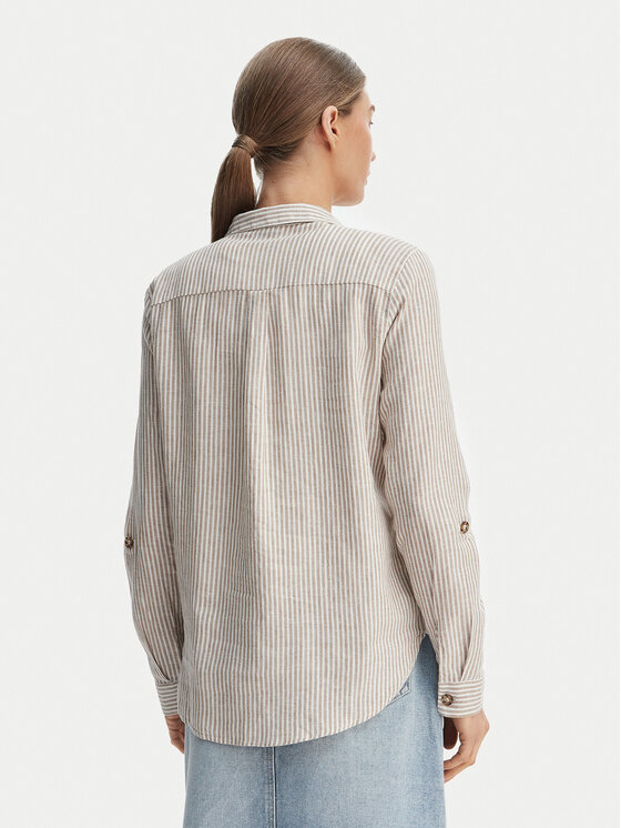 Vero Moda Vero Moda Πουκάμισο Linn 10308407 Λευκό Regular Fit