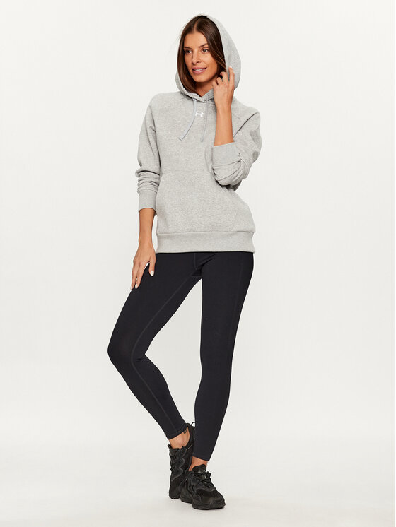 Under Armour Under Armour Μπλούζα Ua Rival Fleece Hoodie 1379500 Γκρι Loose Fit