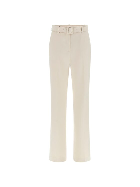 Guess Guess Spodnie materiałowe 181455 Beżowy Classic Fit
