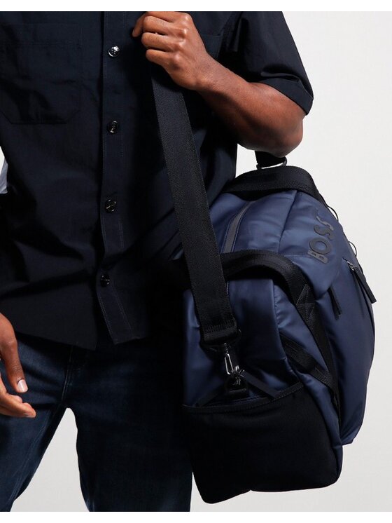 HUGO BOSS HUGO BOSS Torba podróżna Stormy Holdall 50516885 Granatowy